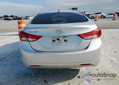 2012 Hyundai Elantra Gls из США, поврежденный, VIN KMHDH4AE5CU394891